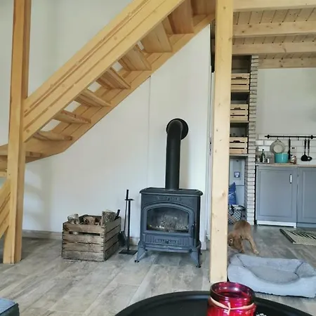 Domek Caloroczny Na Kaszubach / Kolo Chmielna Holiday home Przewoz (Pomerania)