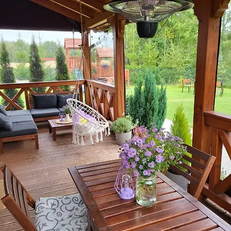 Domek Caloroczny Na Kaszubach / Kolo Chmielna Holiday home Przewoz (Pomerania)